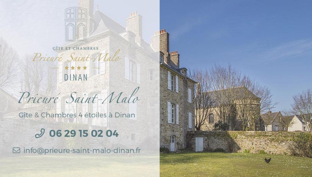 Vila Le Prieure Saint-Malo De Dinan Exteriér fotografie